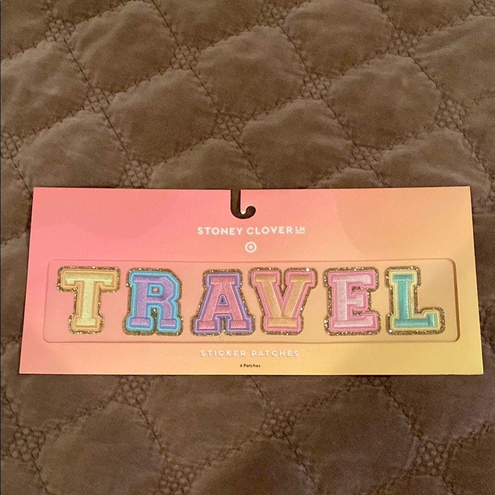Stoney Clover Lane Multicolor Travel Sticker Patches